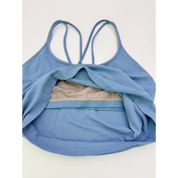 Lululemon blue free to be tank - size 12 - Picture 4 of 6
